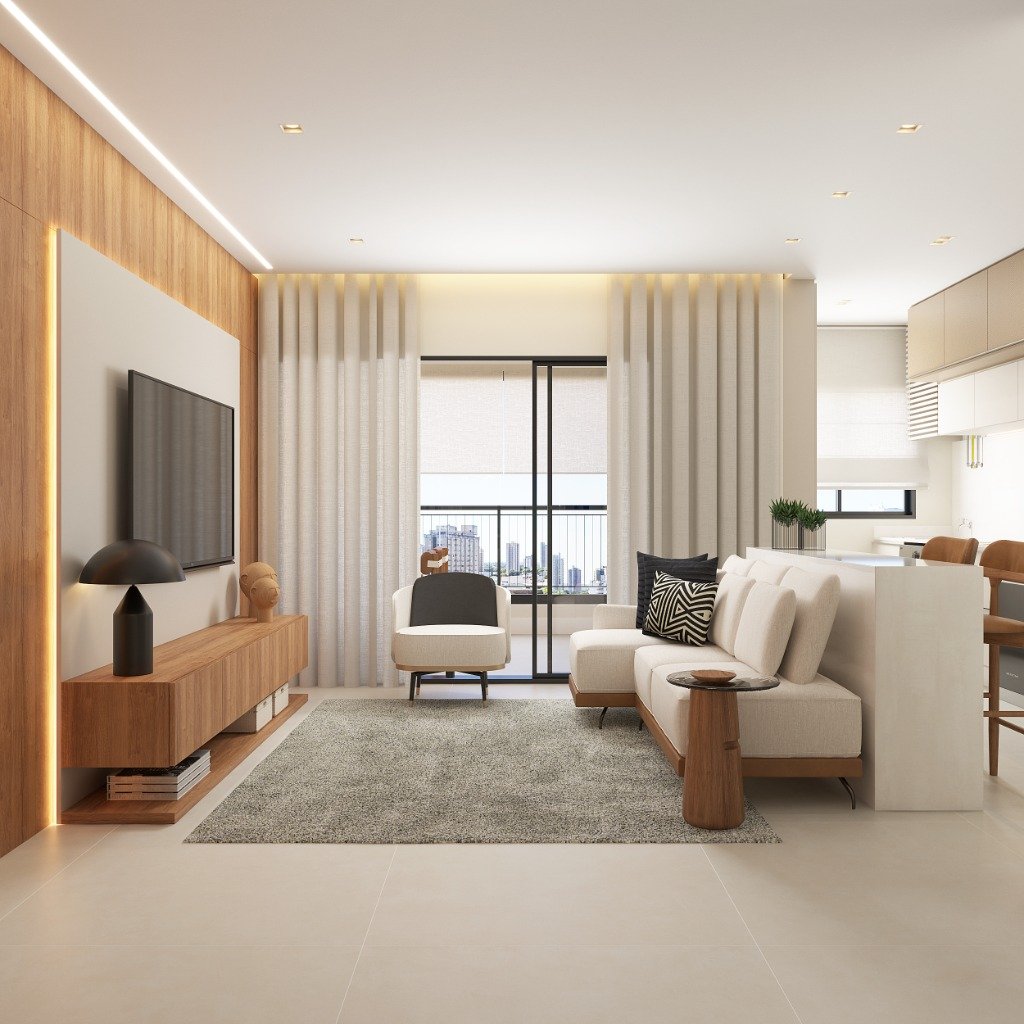 Projeto de Interiores - Living Integrado